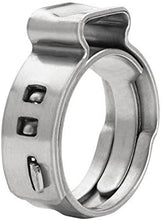 Load image into Gallery viewer, Supply Giant PUDS0038-10 Oetiker Style Pinch PEX Cinch Clamps, 3/8 INCH, Stainless Steel