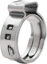 Load image into Gallery viewer, SUPPLY GIANT QYLU-DS34-70 Oetiker Style Pinch Clamps Pex Cinch Rings 1/2 INCH, Stainless Steel Pack of 50
