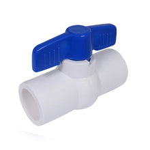 Load image into Gallery viewer, Midline Valve PVC Ball Valve Blue T-Handle for Potable Water 1/2 in