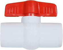 Load image into Gallery viewer, Midline Valve PVC Ball Valve Red T-Handle Water Shut-Off