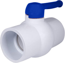 Load image into Gallery viewer, Midline Valve PVC Ball Valve Blue T-Handle for Potable Water 1/2 in