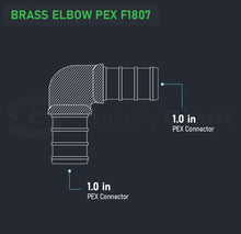 Load image into Gallery viewer, Full Port Forged Brass Ball Valve