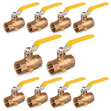 Load image into Gallery viewer, Midilne Valve Premium Full Port Ball Valve Brass