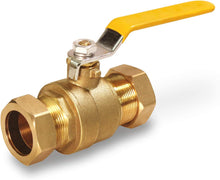Load image into Gallery viewer, Midline Valve 822M234 Full Port Ball Valve Compression Connections Forged Brass