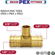 Load image into Gallery viewer, Full Port Forged Brass Ball Valve