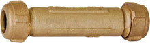 Load image into Gallery viewer, Midline Valve Compression Coupling Fitting, with Packing Nut, Brass Diameter