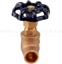 Load image into Gallery viewer, MIDLINE VALVE 95343 Short Globe Style Stop Valve