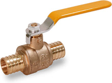 Load image into Gallery viewer, Full Port PEX Ball Valve 1 Inch Forged Brass Lead Free