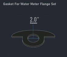 Load image into Gallery viewer, Midline Valve Gasket for Water Meter Flange