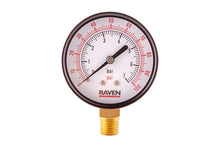 Load image into Gallery viewer, Supply Giant 2.5" inch Dial Utility Dry Water Pressure Gauge, Ideal for Swimming Pool Filter - Spa - Sprinkler - Well Pump - Aquarium - Water Hose, 1/4" NPT Brass Connection