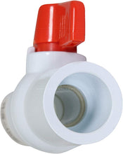 Load image into Gallery viewer, Midline Valve PVC Ball Valve Red T-Handle Water Shut-Off