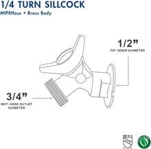 Load image into Gallery viewer, Midline Valve 69344 Hose Bib