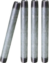 Load image into Gallery viewer, Supply Giant OQHM2012 Nipple Pipe, 2" x 12", Galvanized