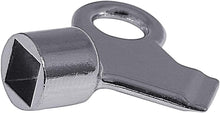 Load image into Gallery viewer, Midline Valve 6I623 Key for Coin Air Valve Radiator Steam Vent; 1/8 in. Chrome Plated Steel