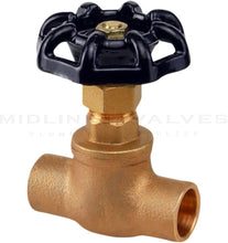 Load image into Gallery viewer, MIDLINE VALVE 95343 Short Globe Style Stop Valve