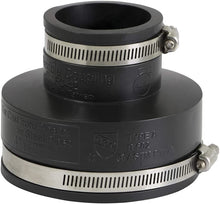 Load image into Gallery viewer, 6I57 Flexible PVC Reducing Coupling with Stainless Steel