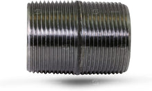 Load image into Gallery viewer, Supply Giant OQCM1500 Close Black Steel Nipple Pipe Fitting with 1-1/2" Nominal Size Diameter