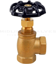 Load image into Gallery viewer, MIDLINE VALVE 96344 Globe Style Angle Stop Valve