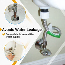 Load image into Gallery viewer, Supply Giant F-25370-25 5/8 inch Sure Grip Flange Escutcheon Plate for Copper Tubing, Shallow, Chrome (Pack of 25)