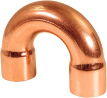 Load image into Gallery viewer, Supply Giant DDSC4340 3 Cl Copper Return Bend with Two Equal Female Sweat Connections, 1"