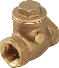Load image into Gallery viewer, Midline Valve Swing Check Valve, Backflow Prevention, Lead Free 1/2 in. FIP Connections
