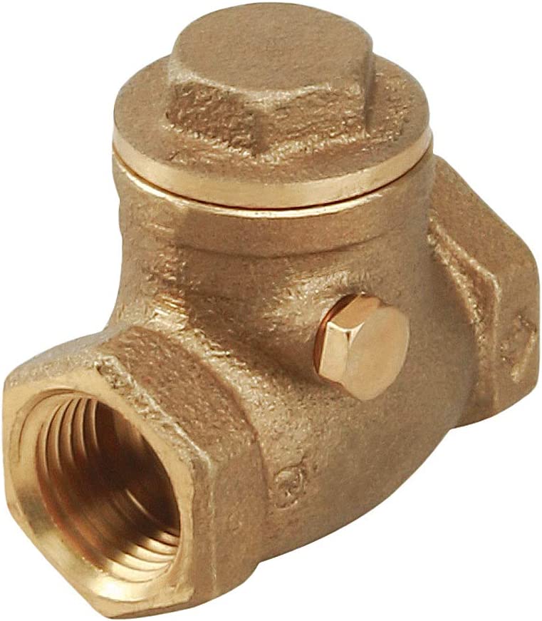 Midline Valve Swing Check Valve, Backflow Prevention, Lead Free 1/2 in. FIP Connections