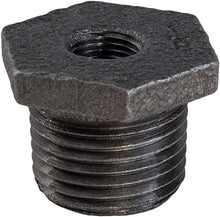 Load image into Gallery viewer, Everflow Supplies Black Malleable Iron Bushing Fitting with Hexagonal Head