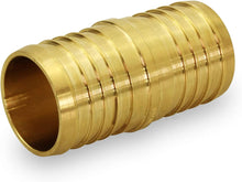 Load image into Gallery viewer, Supply Giant FQDQ0012-10 X PEX Straight Coupling Barb Pipe Fitting, 1/2'', Brass (10 Pack)