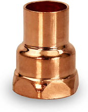 Load image into Gallery viewer, Supply Giant DDGA0012 Female Adapter Fitting with C X F Connections, 1/2, Copper