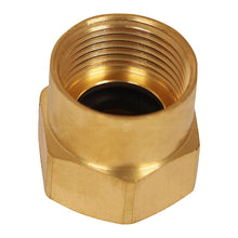 Load image into Gallery viewer, Supply Giant H5J-5634-NL Female Garden Hose Adapter, 3/4" FH x 1/2" FIP Brass Lead Free 10 Pack