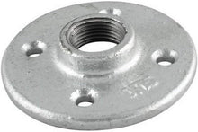 Load image into Gallery viewer, Everflow Supplies Galvanized Malleable Iron Floor Flange with Four Holes