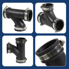 Load image into Gallery viewer, Everflow Flexible Tee Coupling with Stainless Steel Clamps