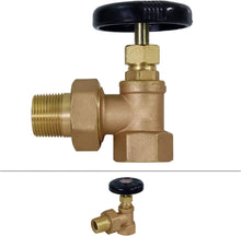 Load image into Gallery viewer, Midline Valve Heavy Duty Hot Water Steam Radiator Valve