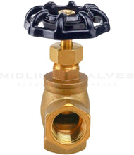 Load image into Gallery viewer, MIDLINE VALVE 96344 Globe Style Angle Stop Valve