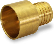 Load image into Gallery viewer, Supply Giant QTGB1010-OM Female Sweat Adapter X PEX Barb Pipe Fitting 1" X 1" Brass