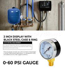 Load image into Gallery viewer, Supply Giant Utility Pressure Gauge (0-60 psi), SGPG-D260