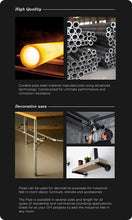 Load image into Gallery viewer, Supply Giant QDHM1548 48" Long Pre-Cut Galvanized Pipe with 1-1/2" Nominal Size Diameter, 1-1/2" x 48"