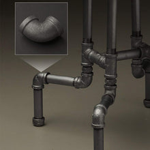 Load image into Gallery viewer, Everflow Supplies 90 Degree Malleable Iron Elbow Fitting for High Pressures with Female Thread Connects and Black Finish