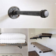 Load image into Gallery viewer, Supply Giant 3/4 Inch Black Pipe Nipple, Three Quarter Inch Malleable Steel Pipes Nipples Fitting Closed, Build DIY Vintage Furniture, 3/4" x 1" (Pack Of 10)