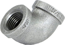 Load image into Gallery viewer, Everflow Supplies 90 Degree Galvanized Malleable Iron Elbow for High Pressures