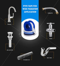 Load image into Gallery viewer, SUPPLY GIANT I34 812 PTFE Thread Seal Tape for Plumbers 3/4 Inch x 260 Inch, Single, White
