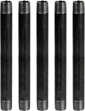 Load image into Gallery viewer, Supply Giant QDCM1018-5 1 Inch Threaded One Inch Malleable Steel Pipes Fitting Build DIY Vintage Furniture