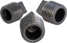 Load image into Gallery viewer, Supply Giant CNQM03I0 Black Malleable Iron Plug with Square Head, 1/8"