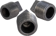 Load image into Gallery viewer, Supply Giant CNQM03I0 Black Malleable Iron Plug with Square Head, 1/8"