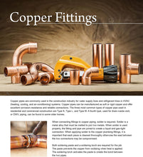 Load image into Gallery viewer, Supply Giant DDGA0012 Female Adapter Fitting with C X F Connections, 1/2, Copper