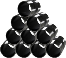 Load image into Gallery viewer, Supply Giant 3/4 Inch Black Pipe Nipple, Three Quarter Inch Malleable Steel Pipes Nipples Fitting Closed, Build DIY Vintage Furniture, 3/4" x 1" (Pack Of 10)