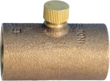 Load image into Gallery viewer, Supply Giant EDXD0034 3/4" Lead Free Cast Brass Straight Drain Coupling with Cap