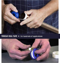 Load image into Gallery viewer, SUPPLY GIANT I34 812 PTFE Thread Seal Tape for Plumbers 3/4 Inch x 260 Inch, Single, White