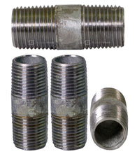 Load image into Gallery viewer, Everflow NPGL11100-10, Pre Cut Industrial Steel Closed Nipple Pipe, Connectors, Used To Build DIY Furniture, Threaded Pipes and Fittings