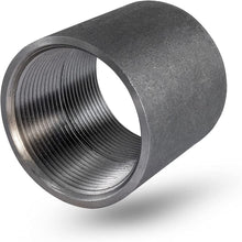 Load image into Gallery viewer, Supply Giant NDCT0400 2"" Straight Merchant Steel Coupling With Black Coating